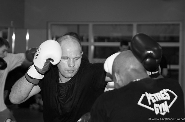 Fedor Emelianenko punching