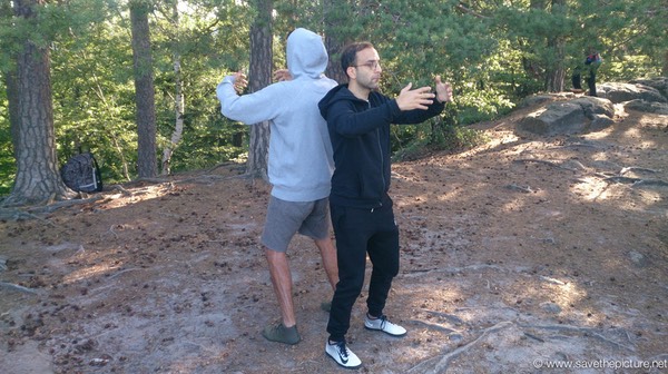 Omid and DannyTaikiken backup training