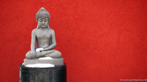 Amsterdam frozen canals, Buddha