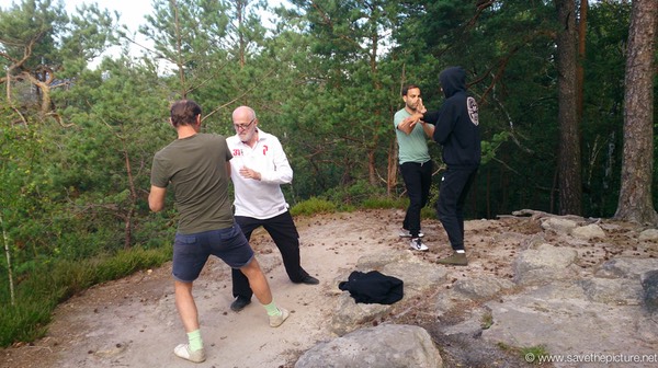 Antoine arly morning pushing hands Patak