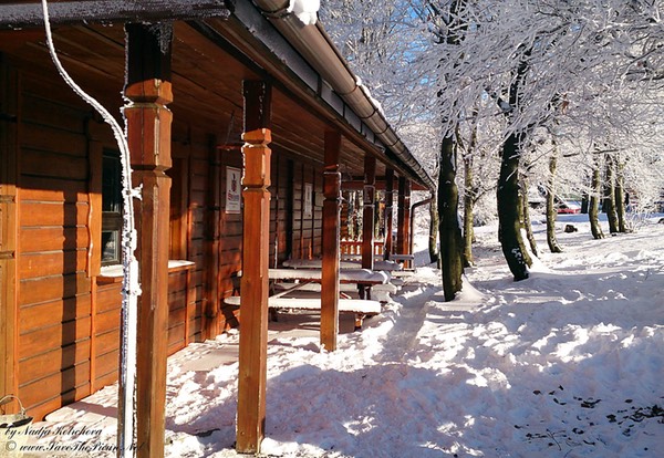 Beskid_Mountains_log_house, Czech Republic