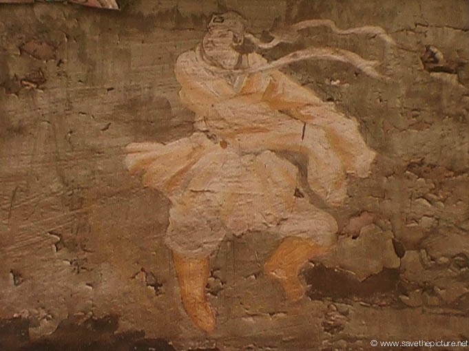 China Shaolin Dharma hall paintings 14