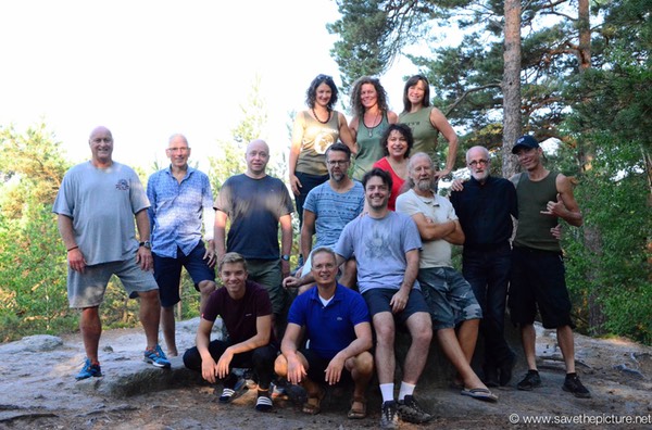 Group photo Taikiken Natural Tuning Czech Rep 2018