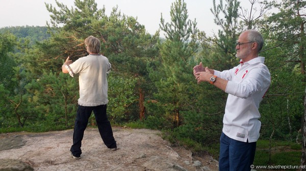 Ritsuzen with a birdview, tuning with nature, Taikiken the natural way.