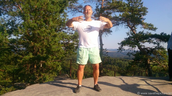 Ron Nansink Ritsuzen at sunset