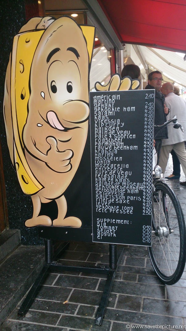 Sandwichshop for connoisseurs in Ostend Belgium