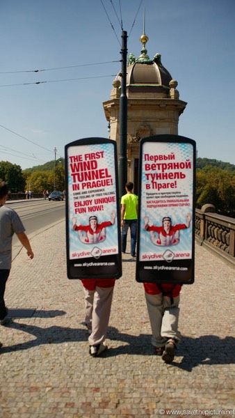 Skydiving in Prague