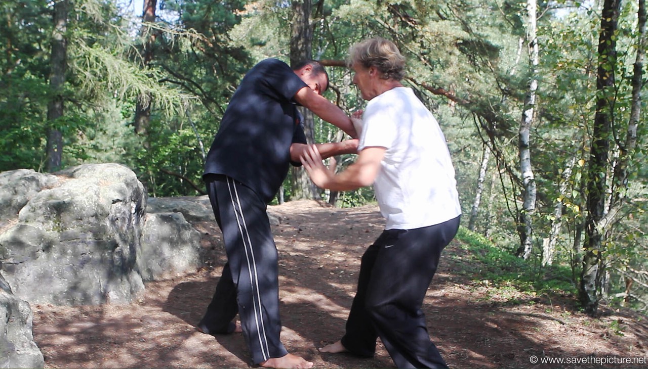 Taikiken double wristlock release 2