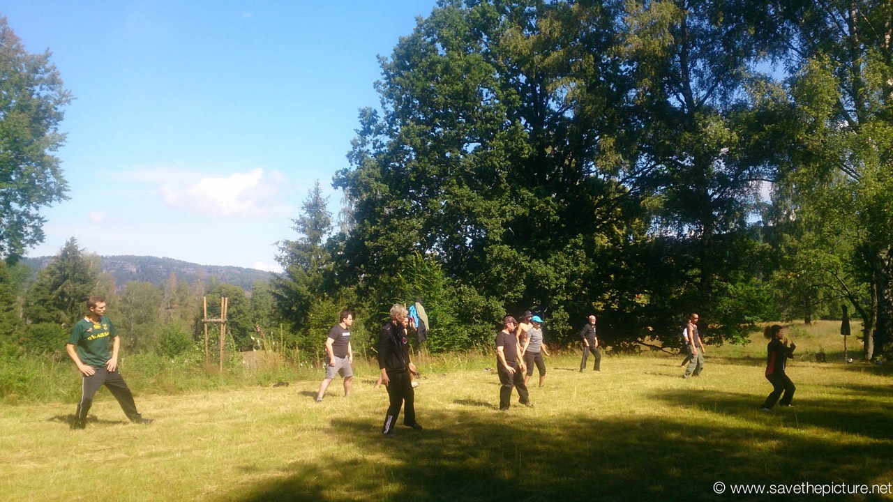 Taikiken Hachidanking field training