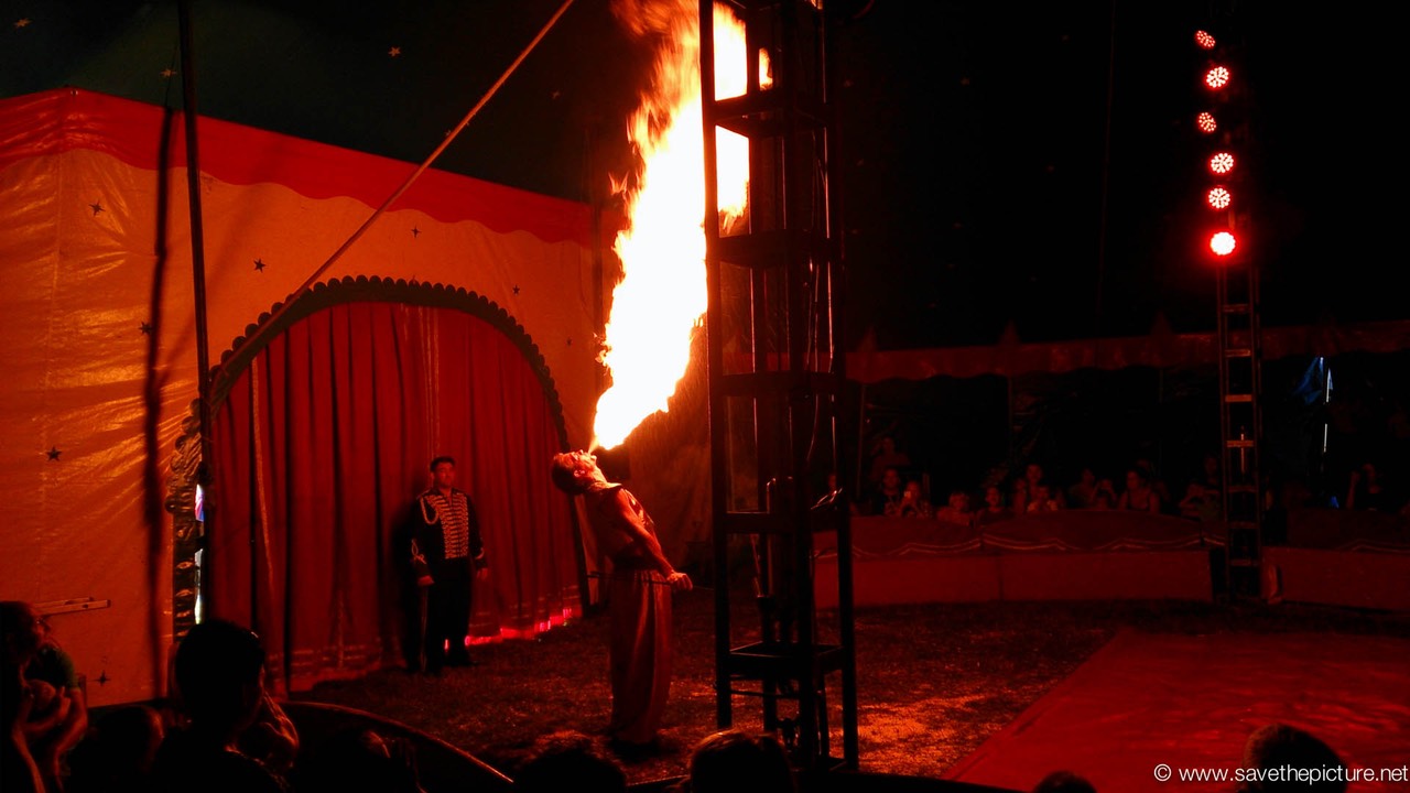 The Fire torch hero, don;t try this at home...